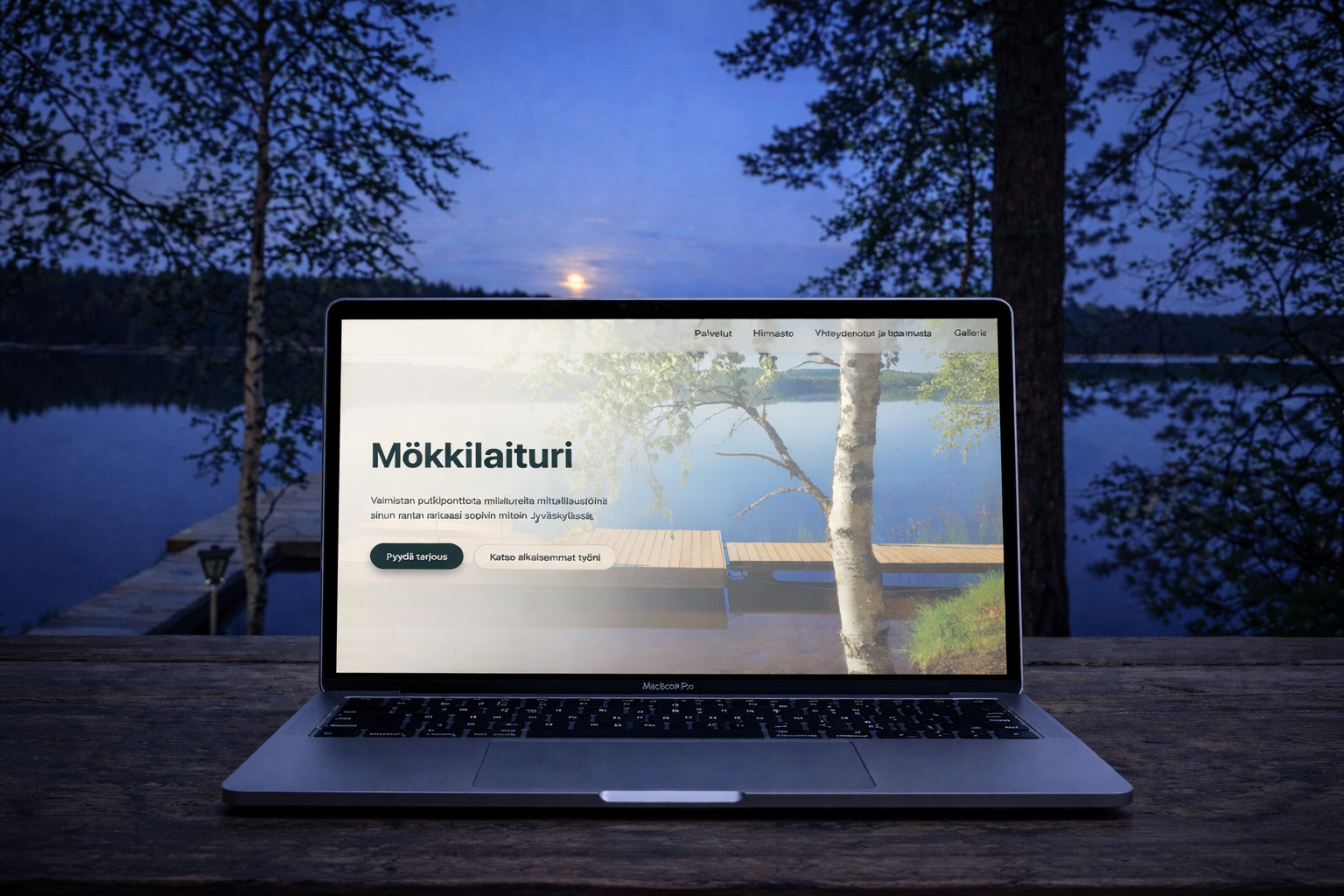 Laituri nettisivu -projekti