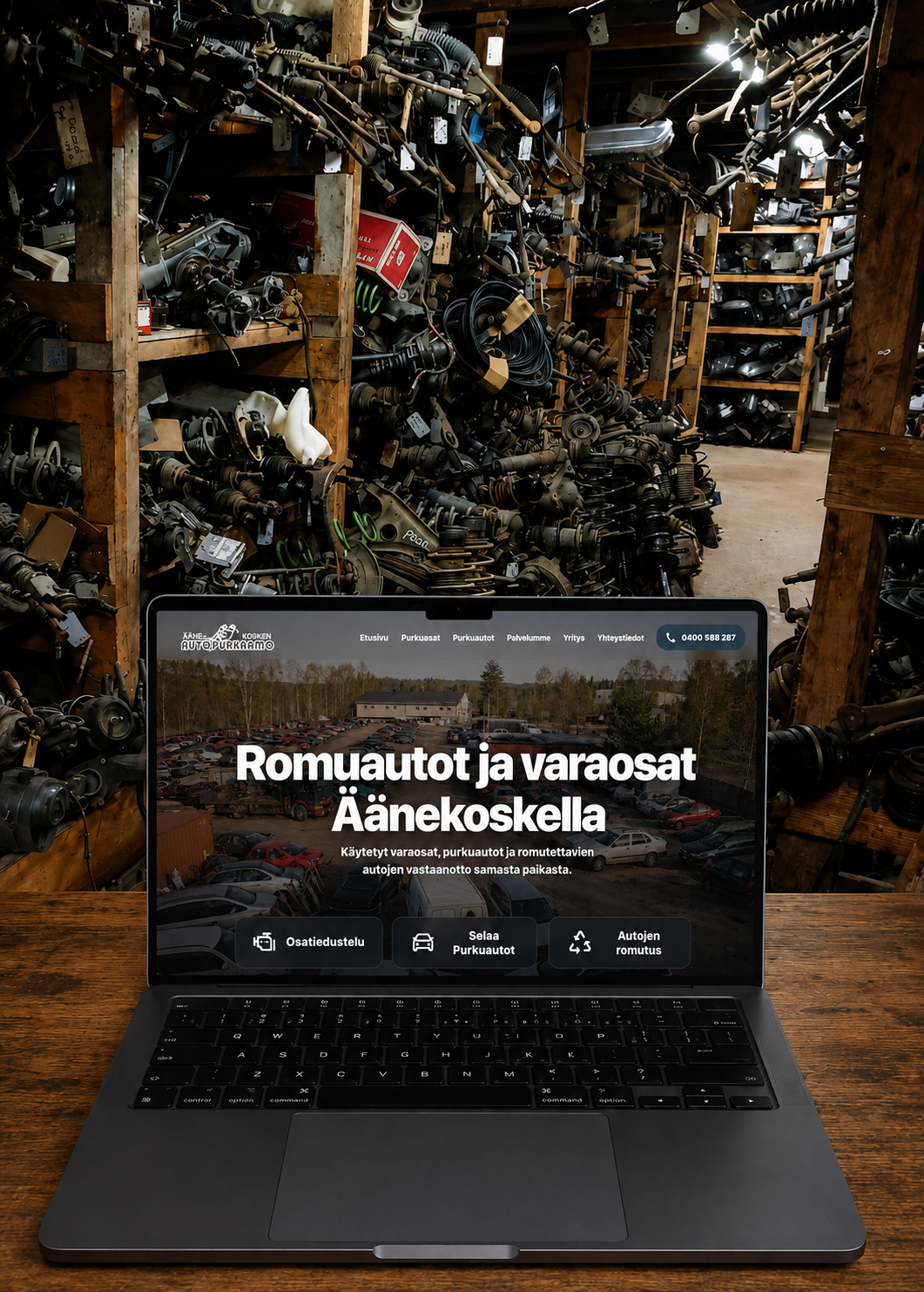 Äänekosken Autopurkaamo -projekti